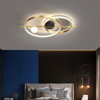 [COD] bedroom simple modern led ceiling room creative master net red living lamps