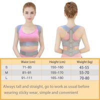 Keel Shoulder Posture Corrector Scoliosis Clavicle Lower Back Brace Waist Chest Double Pull Spine Support Belt For Women