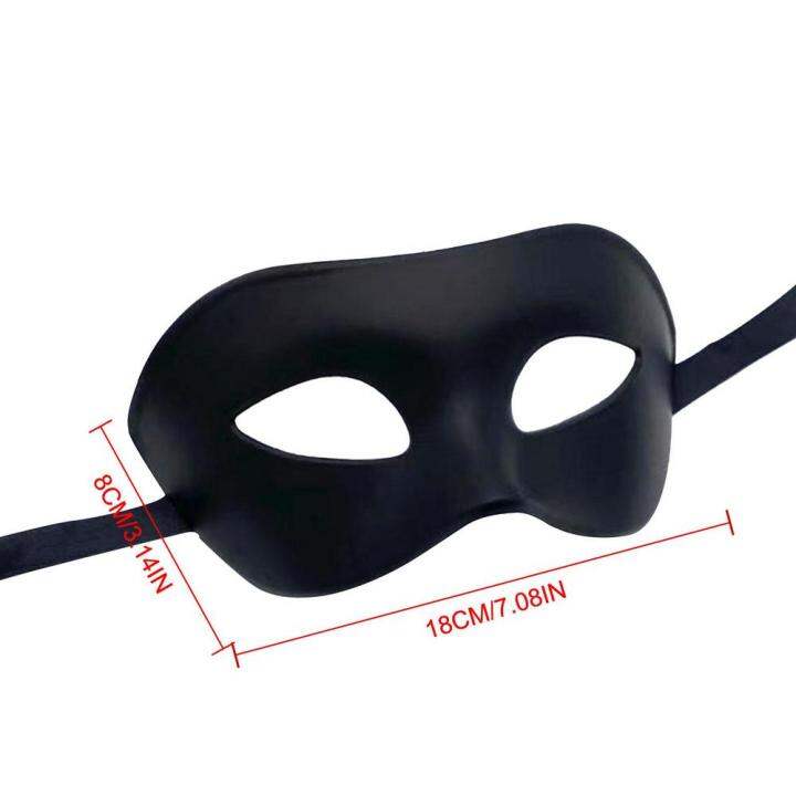Masquerade Props Male Retro Masquerade Half Face Shield Portable Face