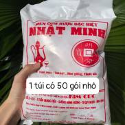 1Túi 50 gói Men cơm rượu Nhật minh, men ngọt, men làm rượu nếp cái nếp