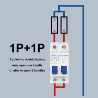 Risin DC MCB 24V 48V 96V เครื่องป้องกัน63A 125A ไฟฟ้ากระแสตรง DZ47เบรกเกอร์มอเตอร์รถยนต์32A 10A สำหรับแบตเตอรี่รถยนต์และเครื่องกำเนิดไฟฟ้า