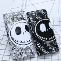 【CC】New Design Cute Cartoon Wallet Fashion Skull Cartoon Long Purse for Men and Women With Card Holder Coin Purse