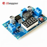 2 Buah LM2596 DC Regulator Voltase DC Konverter Tegangan Step-Down LED Display Voltmeter 12V 24V Ke 5V 3A