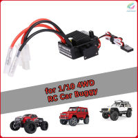 Goolrc 60 A Brushed Esc ควบคุมความเร็วกันน้ําสําหรับ 1 / 10 4 Wd Rc Car Buggy