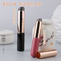 ✎♘ Stomach as Q soft portable round head silicone lip brush lipstick brush concealer brush cangzhou qingxian county pure white makeup brush