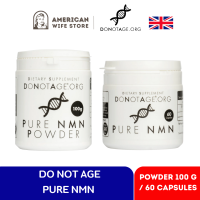 (พร้อมส่ง/แท้จาก UK) Do not age Pure NMN 100g powder, 60 capsules