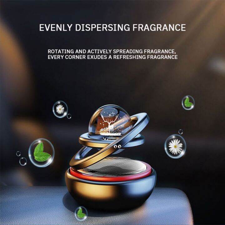 dt-hotvehicle-aromatherapy-perfume-solar-double-ring-magnetic-levitation-rotating-high-end-light-fragrance-ornament-1pc