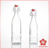 ขอเหลว เก็บน้ำ ขวดแก้วสุญญากาศพร้อมฝาSealed glass bottle