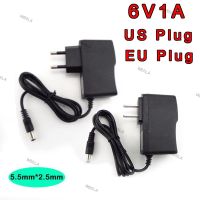 6V 1A AC to DC 100V-240V Wall Charger Power Supply 1000ma Adapter Converter Adaptor Transformer Charging 5.5*2.5mm W6TH