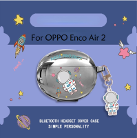 READY STOCK! cute cartoon silver plating for OPPO Enco Air 2 Soft Earphone Case Cover