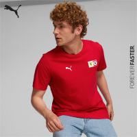 PUMA AUTO - เสื้อยืดผู้ชาย Scuderia Ferrari Shield สีแดง - APP - 53585002