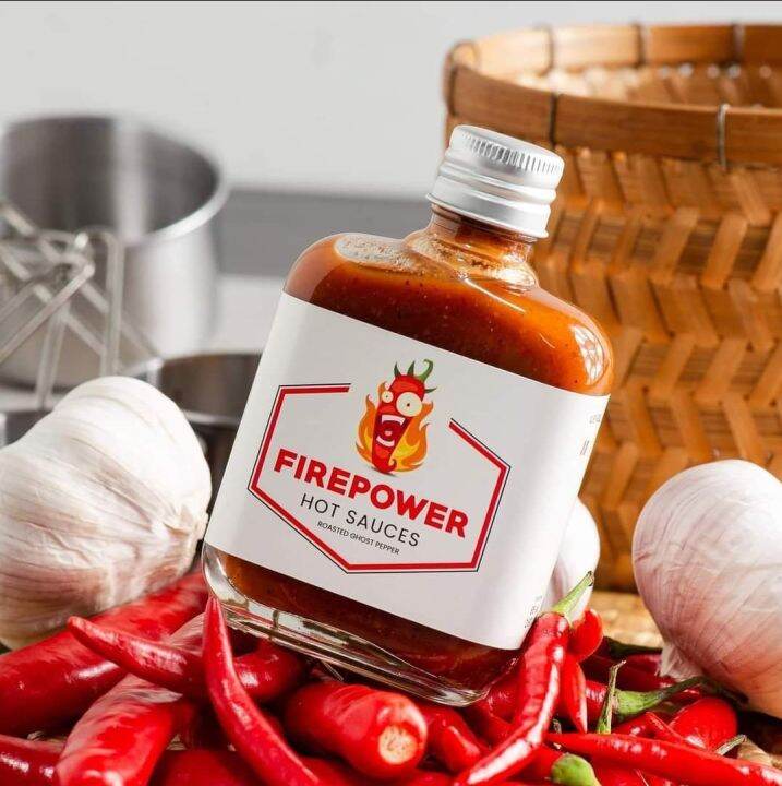 Hot Sauce, 1 from 3 Spice Level, Chili Sauce, Firepower Sauce