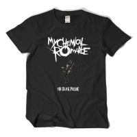 เสื้อยืดคุณภาพดี summer My Chemical Romance Rock Men T Shirt Classic MCR Tops Cotton T Shirt Mens Black Fathers Day Mothers Day Gifts