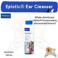 Virbac Epiotic น้ำยาทำความสะอาดช่องหู น้ำยาเช็ดหูสุนัขและแมว 125 ml.