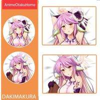 Anime NO GAME NO LIFE Jibril ปลอกหมอน Otaku Bedding Decoration Dakimakura ปลอกหมอนของขวัญ