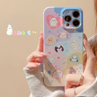 เคสแข็งลายกระต่ายในสวน,Iphone 15 15Plus 15pro 15Promax 14 14Plus 14pro 14Promax 13Mini 13 13Pro 13pro Max 12 12 12 12 12 Pro 12 Pro 12 Pro Max 11 Pro Max Xs ฝาครอบป้องกันเคสโทรศัพท์นิ่ม Xr Xs สูงสุด7 8 Plus