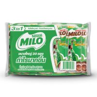Milo ไมโล 3อิน1 แอคทีฟโก ช็อกโกแลตมอลต์ 30 กรัม x 30 ซอง