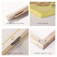 Wood Picture Frame DIY Posters Frames Tenon Kit for Canvas Stretcher Oil Diamond Painting Frame Wall Art Interior Home Decor