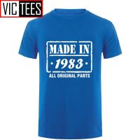 Men 35Rd Birthday T Shirt Made In 1983 Mens Funny T Shirt Mens Clothing