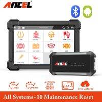 ANCEL X7 FullระบบOBD2บลูทูธเครื่องสแกนเนอร์ProfessionalถุงลมนิรภัยIMMO DPFหัวฉีดน้ำมันCoding OBD2วินิจฉัยรถเครื่องมือ