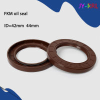 View2023 X1Pcs TCFBTG4 FKM Framework Oil Seal ID 42mm 44mm OD 50-8. 5mm Thickness 7-12m River Rubber Gasket Rings