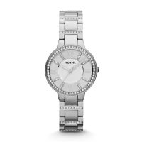 *[ของแท้ รับประกันโดยเซ็นทรัลกรุ้ป]Fossil นาฬิกาข้อมือผู้หญิง รุ่น ES3282 สีเงิน[รับประกัน 2ปี*]