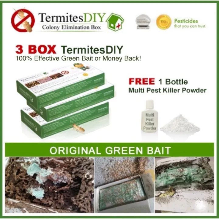 ♢Original Termites DIY Termite Baiting system (3box) Umpan AnaiAnai