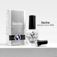 Seche Restore Thinner 14ml  น้ำยาเติมสีทาเล็บและท็อปโค้ท (Revive your Top coat &amp; Nail Lacquer) ทำให้สีทาเล็บที่เริ่มหนืดและข้นให้กลับมาใช้ได้เหมือนเดิม