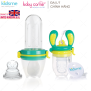 Combo Túi Nhai, Bình Bóp Kidsme Limited 160504 Cho Bé Từ 4 Tháng