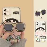 ?Ready ?Redmi 12C Note 12 10 9 8 10A 10C 9A 9C 9T Cartoon Sunglasses Boy Anti -drop Protection Back Cover -LBXX