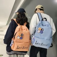 【hot seller】 Large capacity backpack bag 2022 new college students pure high school at the beginning of students