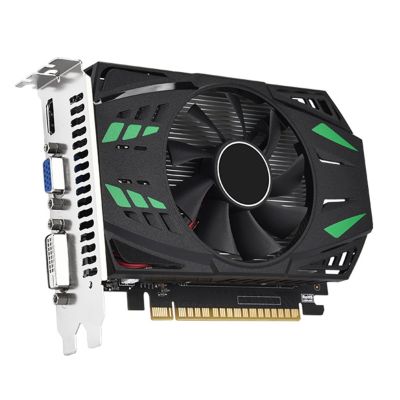 GTX650 Graphics Card 1GB GDDR5 Computer Graphics Card 128Bit VGA HD-compatible DVI PCle X16 2.0 with Single Fan Home Office Game