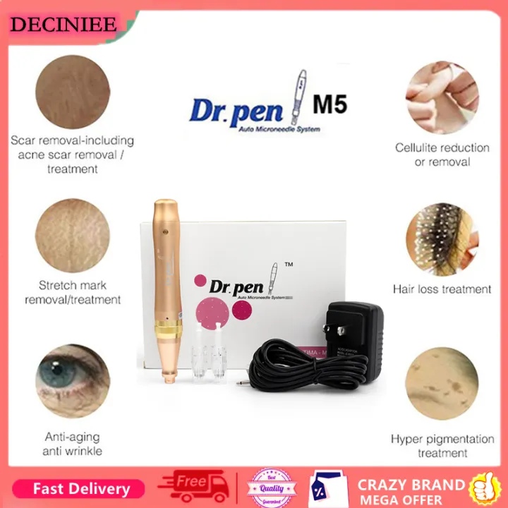 Dr. Pen M5 Anti-Aging Mesotherapy Gold Microneedling Pen