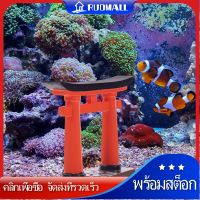 RUDMALL 2pcs ญี่ปุ่น Torii Gate Model Simulation Torii Decoration Micorlandscape Miniature Torii