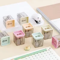 【YY】Novelty Pencil Sharpener Creative Makeup Pen Sharpener For Girls Gifts Back To School Supplies Stationery Random Color