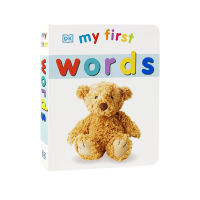 My first words my first English book English original imported books baby early education books baby English books baby enlightenment cognitive books children original cardboard books
