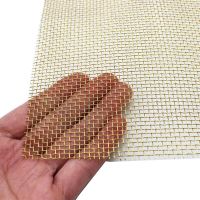 210x300mm Pure Brass Woven Wire Mesh Metalwork Filtration Heavy Duty to Ultra Fine 6 To 200 Mesh Colanders Food Strainers