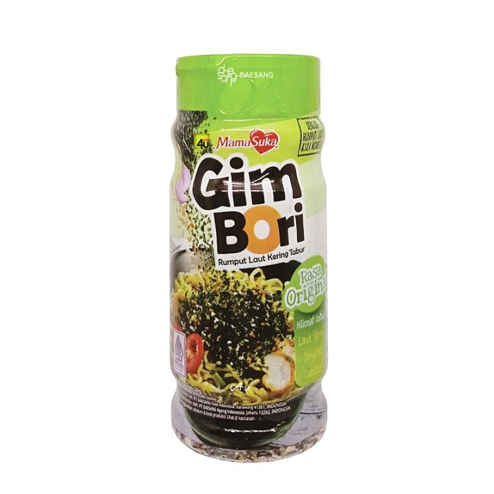 Mamasuka Gim Bori Bumbu Nori Tabur Original Gr Botol Lazada Indonesia