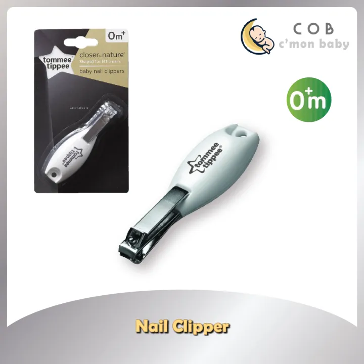Tommee Tippee Baby Nail Clipper With Holder 宝宝婴儿指甲剪 Clipper Kuku Bayi