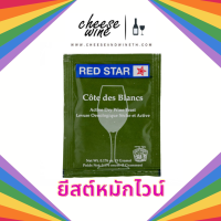 ยีสต์หมักไวน์ Red Star Côte des Blancs 5 กรัม ซอง เขียว