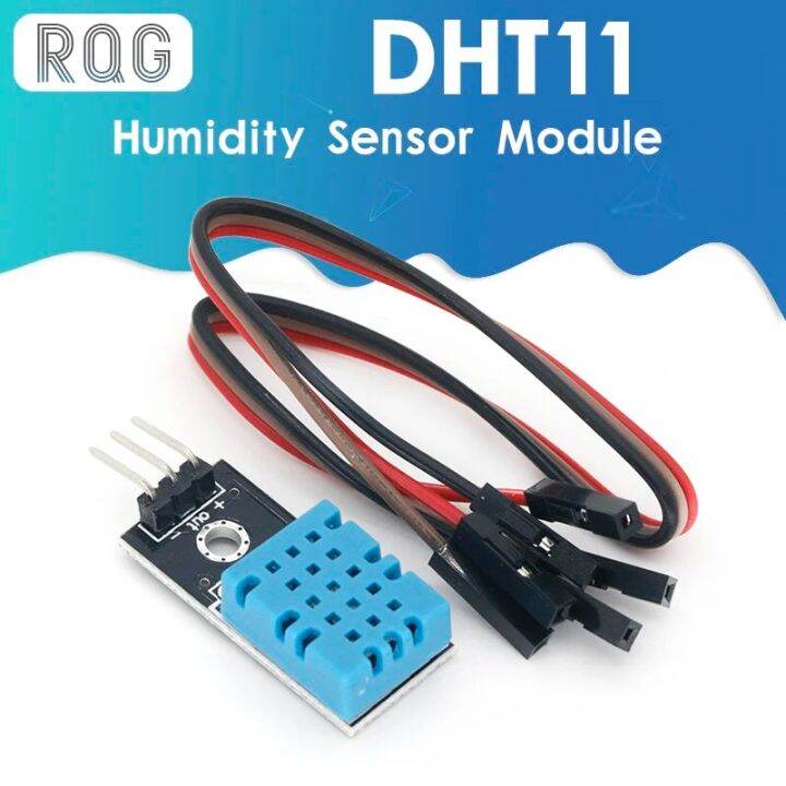 New Temperature and Relative Humidity Sensor DHT11 Module with Cable ...