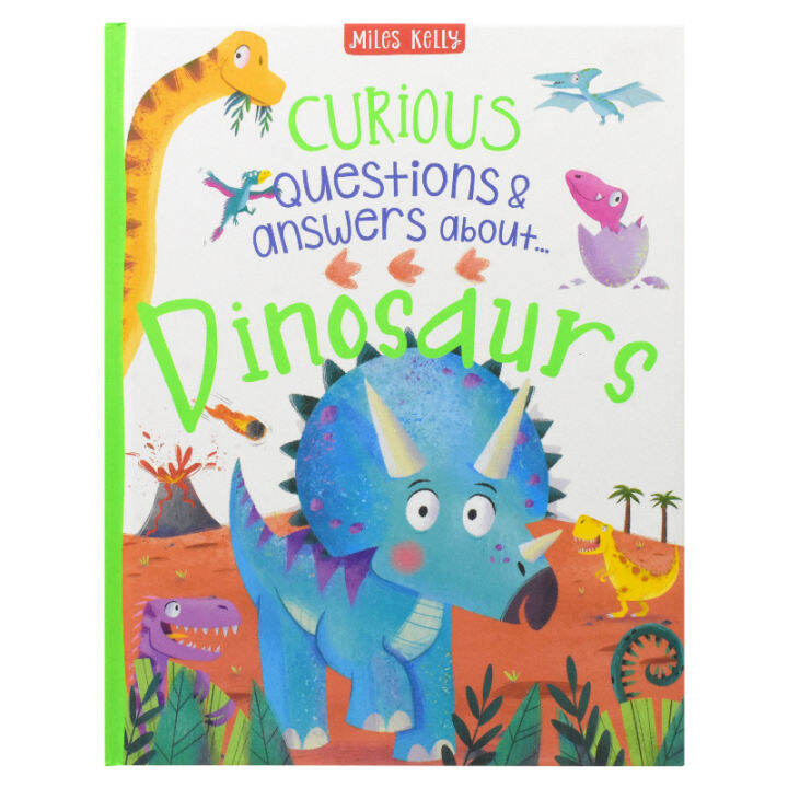 Curious questions & answers Dinosaurs | Lazada PH