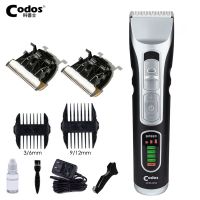 ♂✈◆ CODOS 918 Electric Hair Trimmer Rechargeable Men Hair Clipper LCD Display Professional Styling Tools Adjustable Hair Trimmer