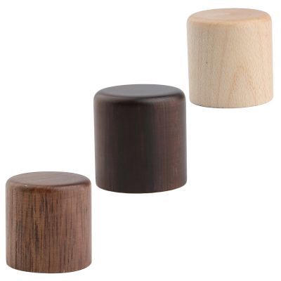 Dopro 2pcs Wood Knobs TL Style Dome Knobs Wood Control Knobs Guitar Bass Wood Barrel Knobs Maple/Rose/Walnut Wood Guitar Bass Accessories