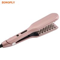 【CC】 SONOFLY Fluffy Corn Curling Iron Negative Ion Hair Curler Flat 5 Temperatures Styling Tools A178