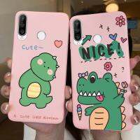 การ์ตูนน่ารัก Case สำหรับ Huawei P30 Lite ไดโนเสาร์หมีปกซิลิโคนอ่อนนุ่มป้องกัน C Oque สำหรับ Huawei P30lite MAR-LX1M โทรศัพท์ Case