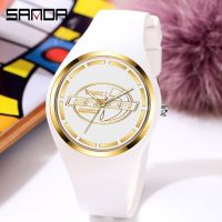 Top Brand SANDA Mens Wristwatches Special Dial Quartz Watch Man Japanese Movement Watches Original Design Waterproof Clock