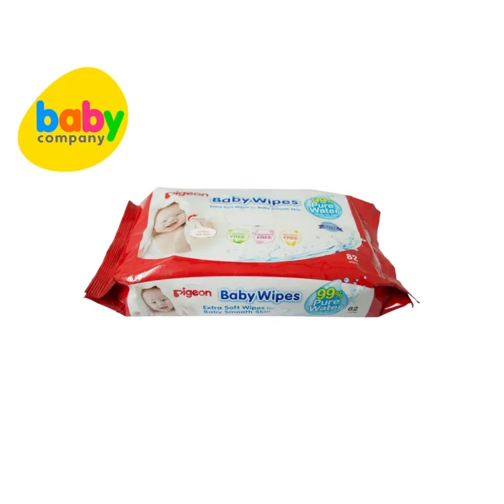 Pigeon Baby Water Wipes Refill 82's Lazada PH