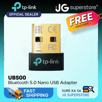 Buy TP-Link UB500 Bluetooth 5.0 Nano USB Adapter for PC, 5.0 Bluetooth  Dongle Receiver Supports Windows 11/10/8.1/7 for Desktop, Laptop, Mouse,  Keyboard, Printers, Headsets, Speakers, PS4/Xbox Controllers (UB500) at  Best Price on