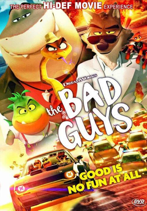 DVD The Bad Guys Cartoon -v5900 | Lazada